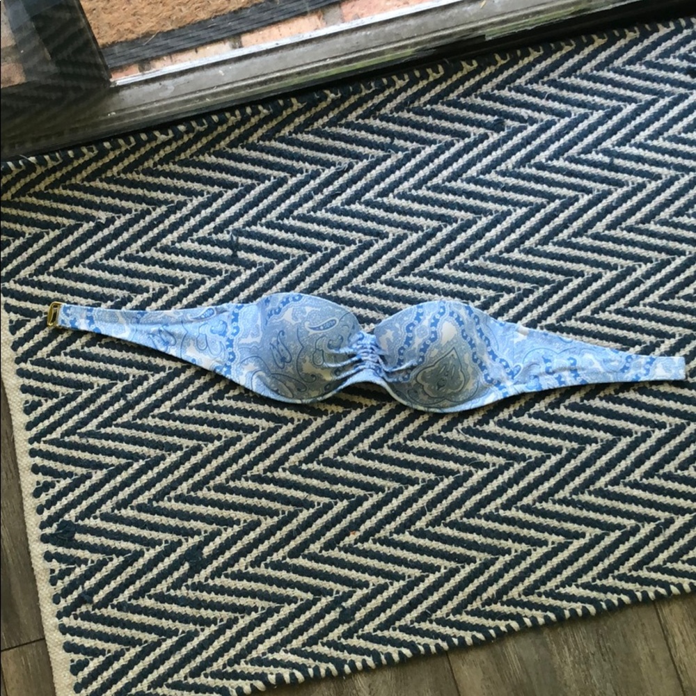 Victoria secret paisley pattern bathing suit top